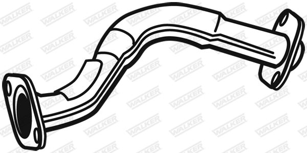 Tuyau d'échappement WALKER 10428