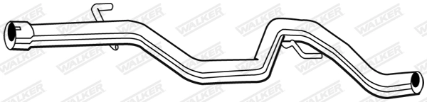 Tuyau d'échappement WALKER 08964
