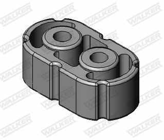 Bandes de caoutchouc, échappement WALKER 82006