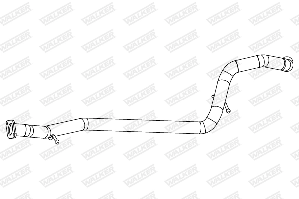 Tuyau d'échappement WALKER 10860