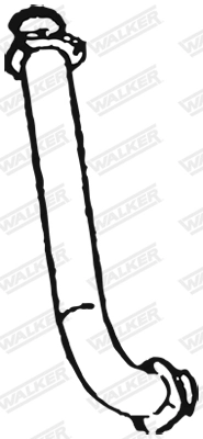 Tuyau d'échappement WALKER 17453