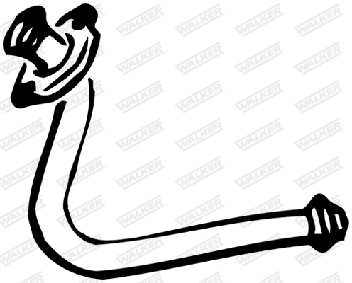 Tuyau d'échappement WALKER 13234