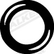 Bandes de caoutchouc, échappement WALKER 81226