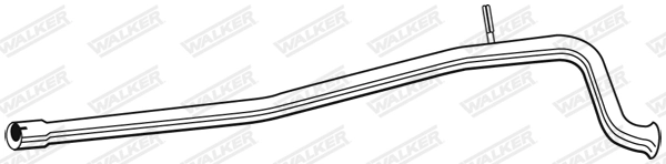 Tuyau d'échappement WALKER 07578