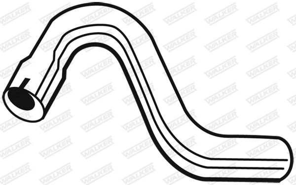Tuyau d'échappement WALKER 13364