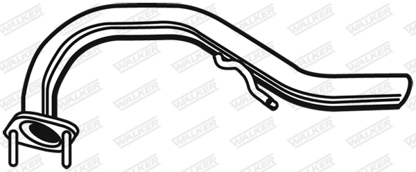 Tuyau d'échappement WALKER 09110