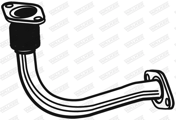 Tuyau d'échappement WALKER 06425