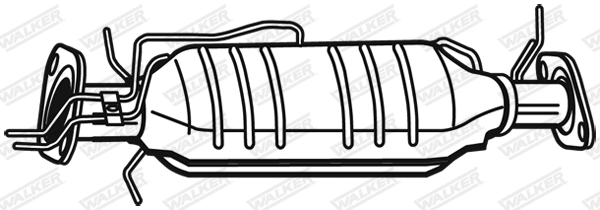 Filtre à particules / à suie, échappement WALKER 73050
