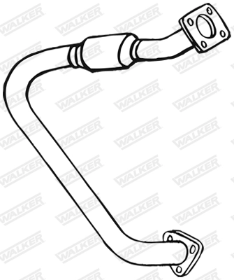 Tuyau d'échappement WALKER 18208