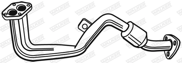 Tuyau d'échappement WALKER 06070