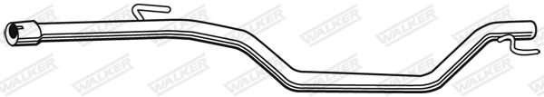 Tuyau d'échappement WALKER 10551