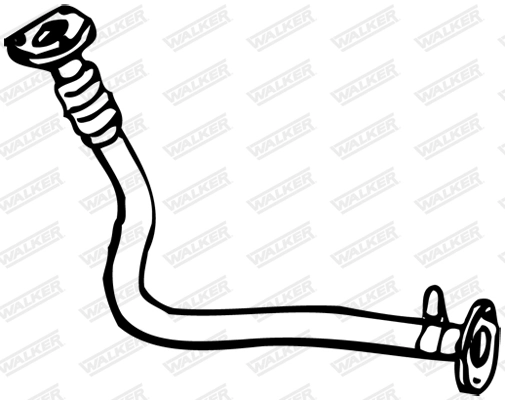 Tuyau d'échappement WALKER 12418