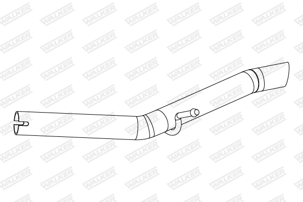 Tuyau d'échappement WALKER 10873