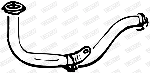 Tuyau d'échappement WALKER 13217