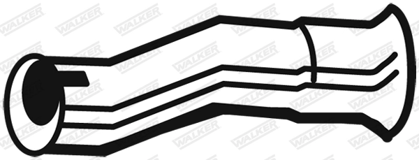 Tuyau d'échappement WALKER 10517