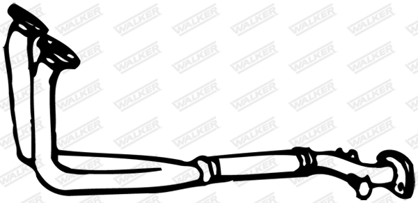 Tuyau d'échappement WALKER 15649