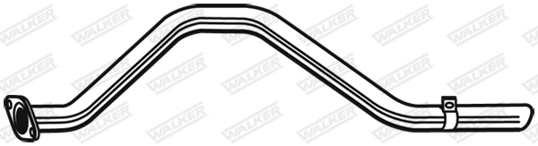 Tuyau d'échappement WALKER 07147