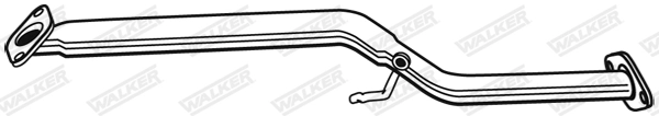 Tuyau d'échappement WALKER 07292