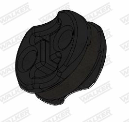 Bandes de caoutchouc, échappement WALKER 82002