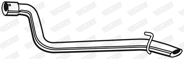 Tuyau d'échappement WALKER 10420