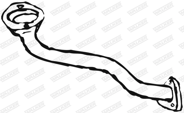 Tuyau d'échappement WALKER 15867