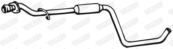 Silencieux central WALKER 15188