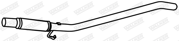 Tuyau d'échappement WALKER 19021