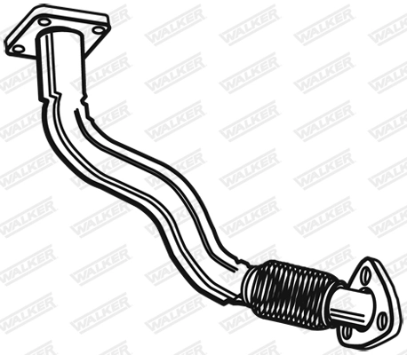Tuyau d'échappement WALKER 21573