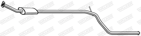 Silencieux central WALKER 23878
