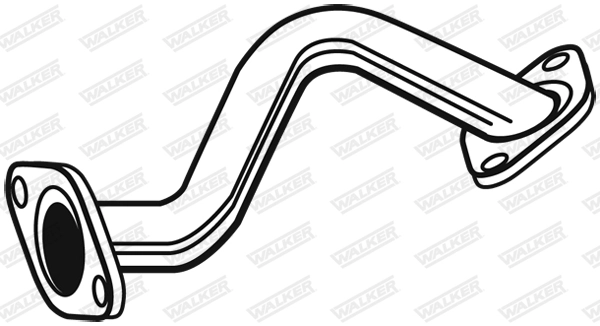 Tuyau d'échappement WALKER 10443