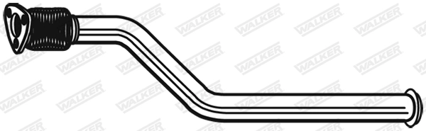 Tuyau d'échappement WALKER 10647