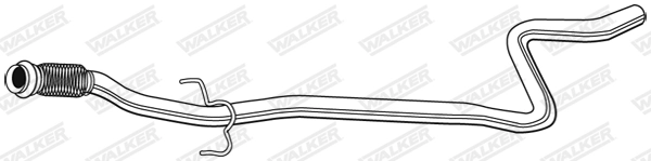 Tuyau d'échappement WALKER 09237