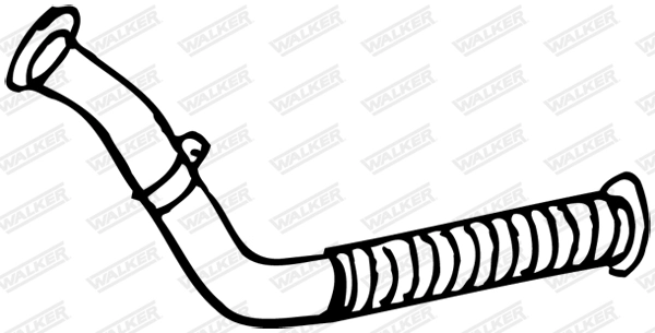 Tuyau d'échappement WALKER 14112