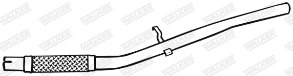 Tuyau d'échappement WALKER 17757