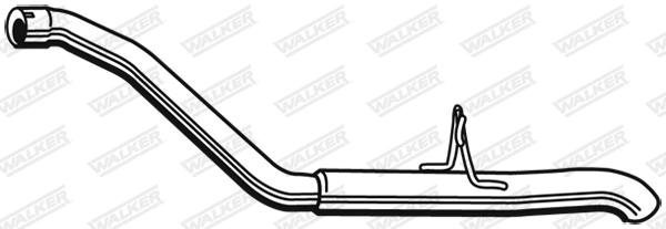 Tuyau d'échappement WALKER 75370