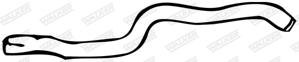 Tuyau d'échappement WALKER 06704