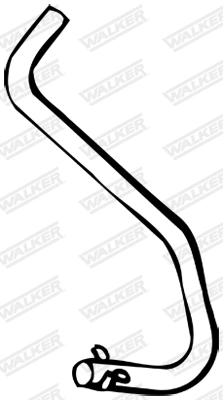 Tuyau d'échappement WALKER 12084