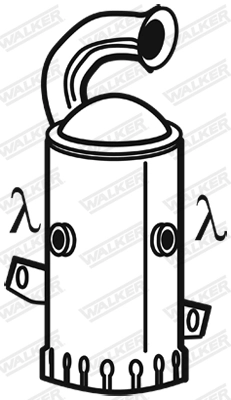Catalyseur WALKER 28099