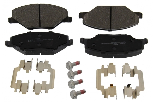 Kit de plaquettes de frein, frein à disque MAPCO 6098