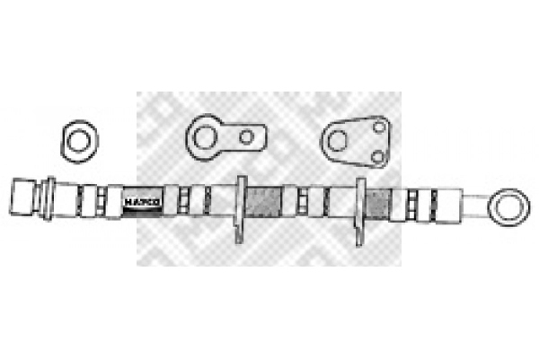 Flexible de frein MAPCO 3357
