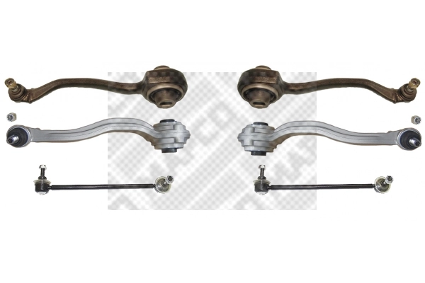 Jeu de bras, suspension de roue MAPCO 53881