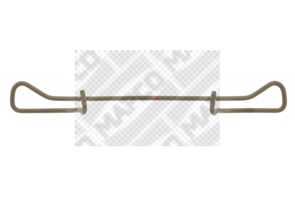 Kit d'accessoires, plaquette de frein à disque MAPCO 9611