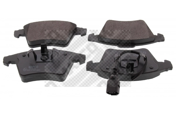 Kit de plaquettes de frein, frein à disque MAPCO 6772