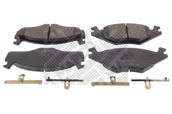 Kit de plaquettes de frein, frein à disque MAPCO 6210