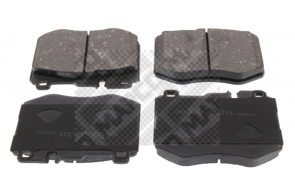 Kit de plaquettes de frein, frein à disque MAPCO 6036