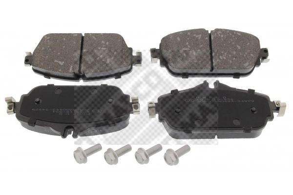 Kit de plaquettes de frein, frein à disque MAPCO 6035