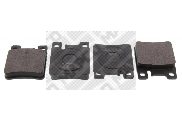 Kit de plaquettes de frein, frein à disque MAPCO 6781