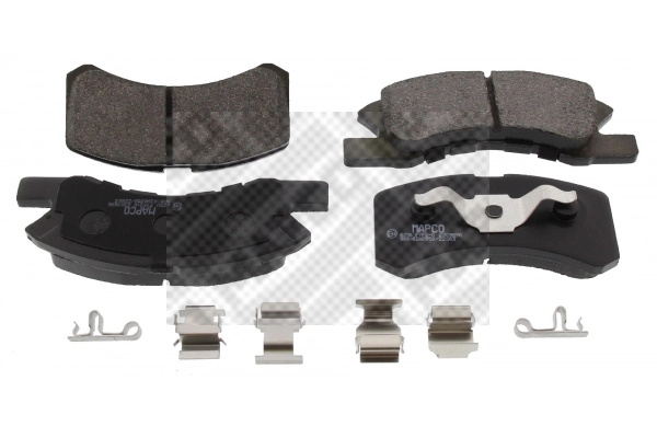 Kit de plaquettes de frein, frein à disque MAPCO 6250