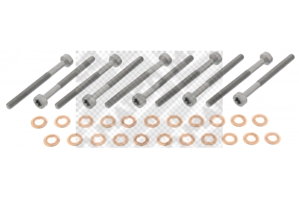 Screw, injection nozzle holder