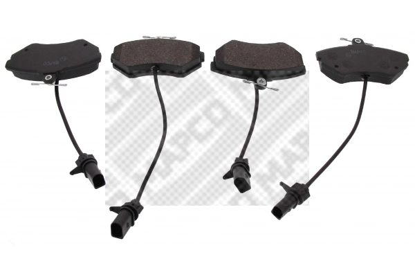 Kit de plaquettes de frein, frein à disque MAPCO 6103